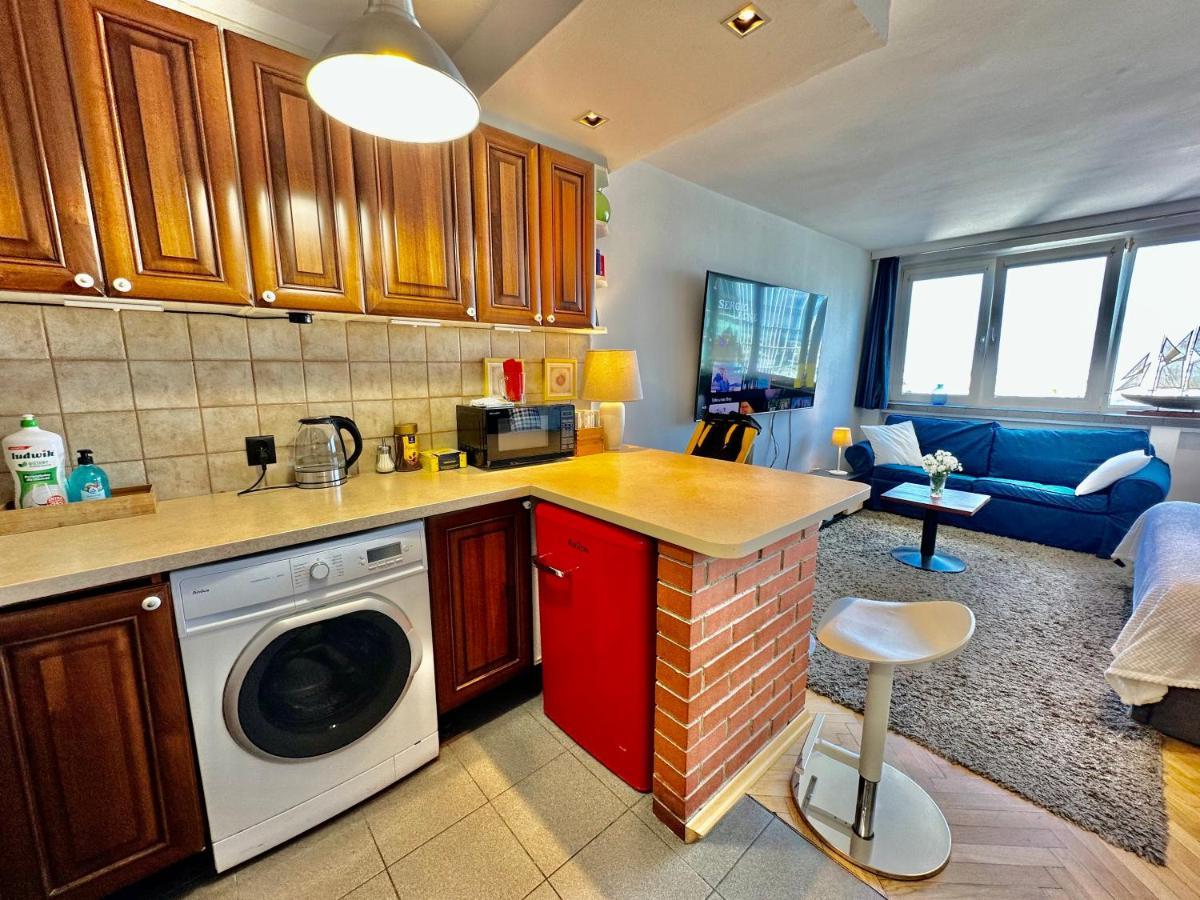 Super Apartament White Warszawa 2X Metro Scisle Centrum Wifi 300 Mbs New Exterior foto