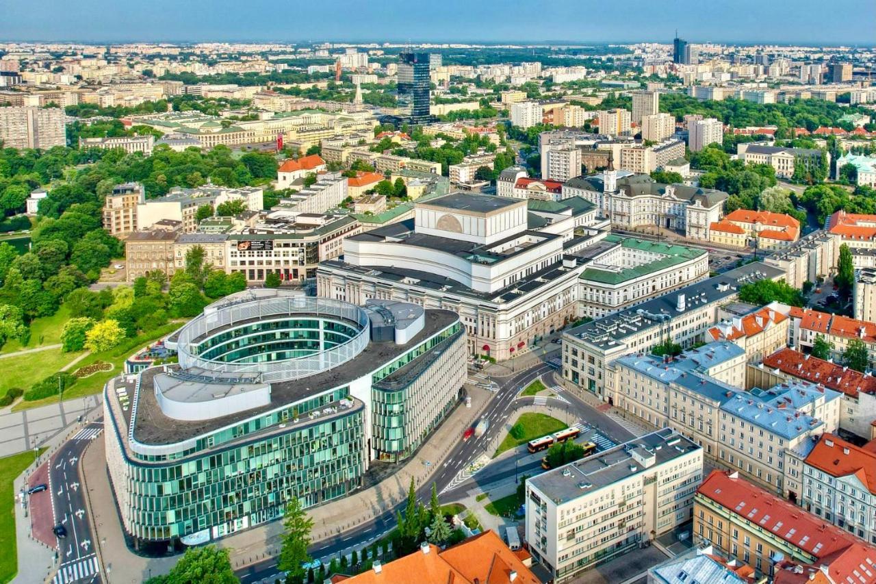 Super Apartament White Warszawa 2X Metro Scisle Centrum Wifi 300 Mbs New Exterior foto