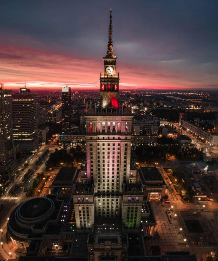 Super Apartament White Warszawa 2X Metro Scisle Centrum Wifi 300 Mbs New Exterior foto