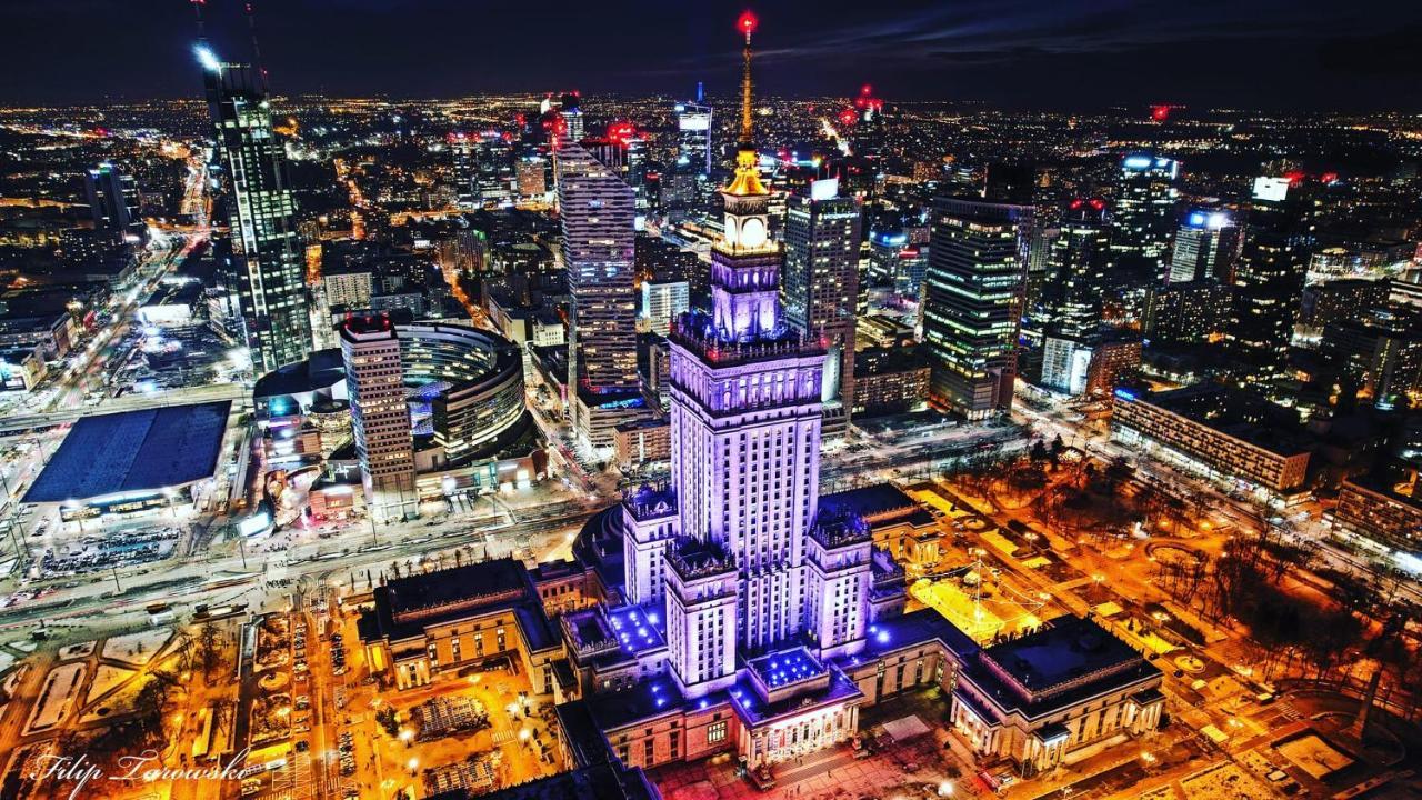 Super Apartament White Warszawa 2X Metro Scisle Centrum Wifi 300 Mbs New Exterior foto